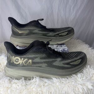 HOKA Clifton 9 Running Shoes Mens
14D One One Black Slate Grey Athletic